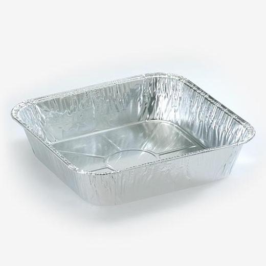Alternate image of 8in. Aluminum Square Cake Pan (1)